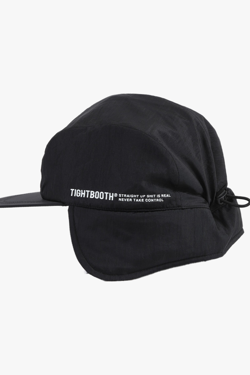 Tbpr/ ear flap camp cap Black