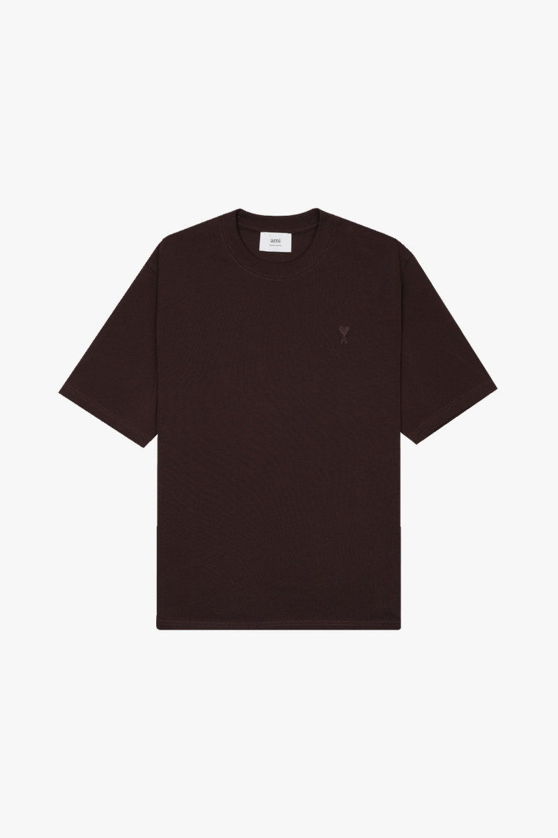 T-shirt ami de coeur tonal Aubergine