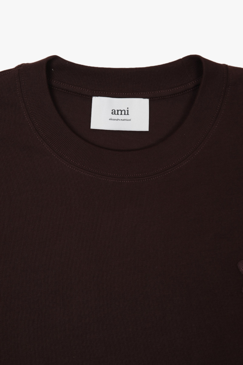 T-shirt ami de coeur tonal Aubergine