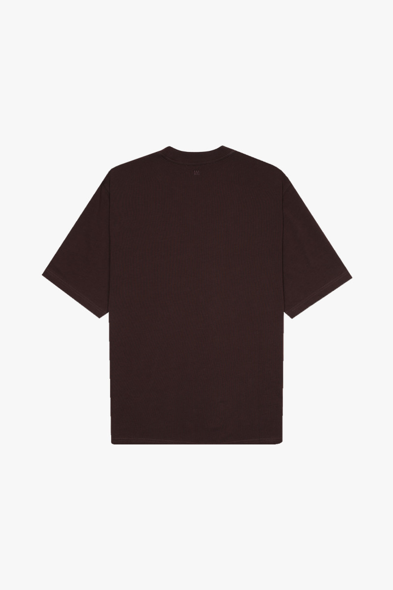 T-shirt ami de coeur tonal Aubergine