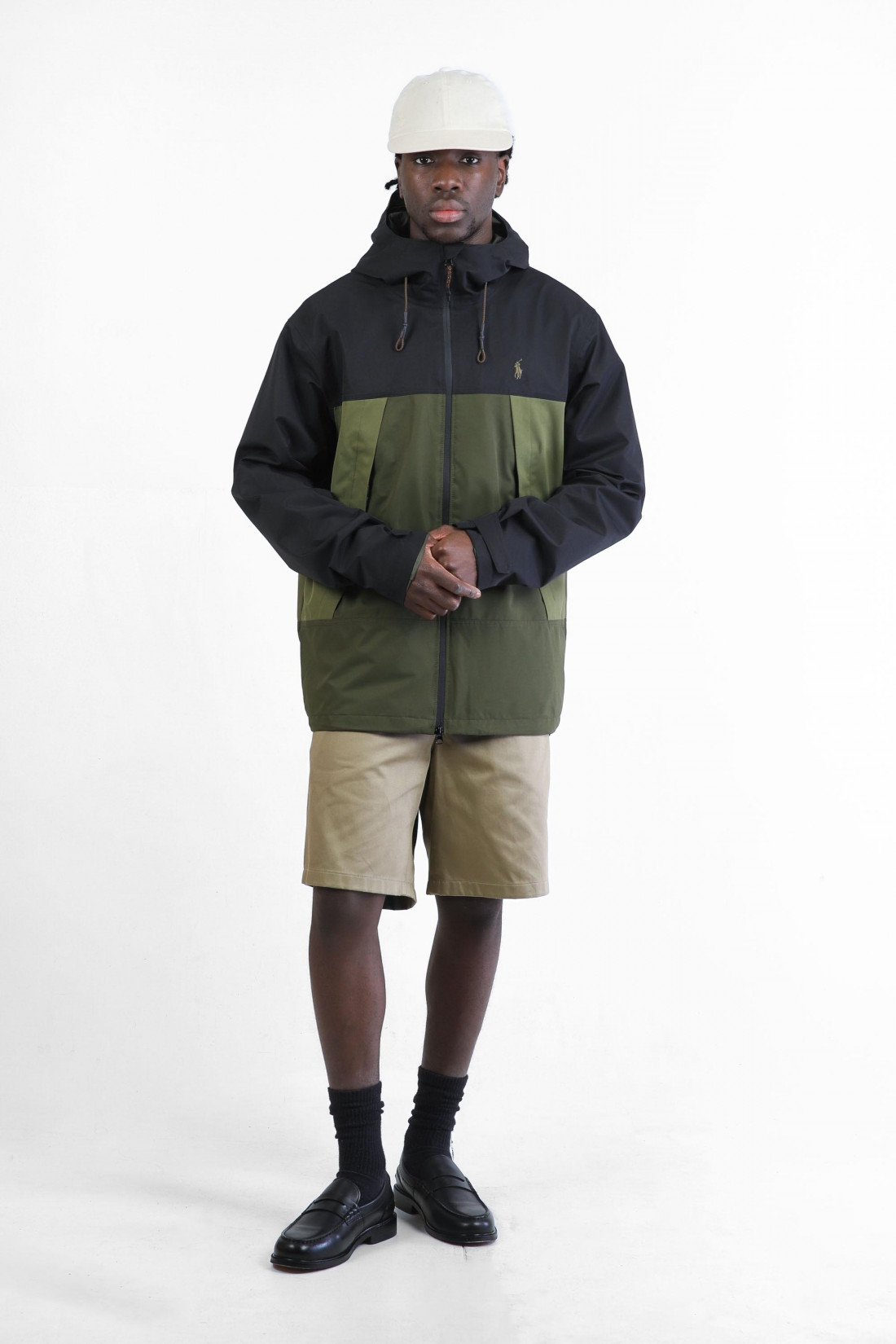 Eastland hooded jacket Olive/armadillo