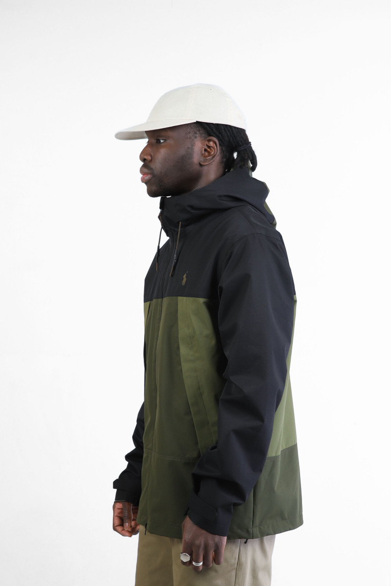 Eastland hooded jacket Olive/armadillo