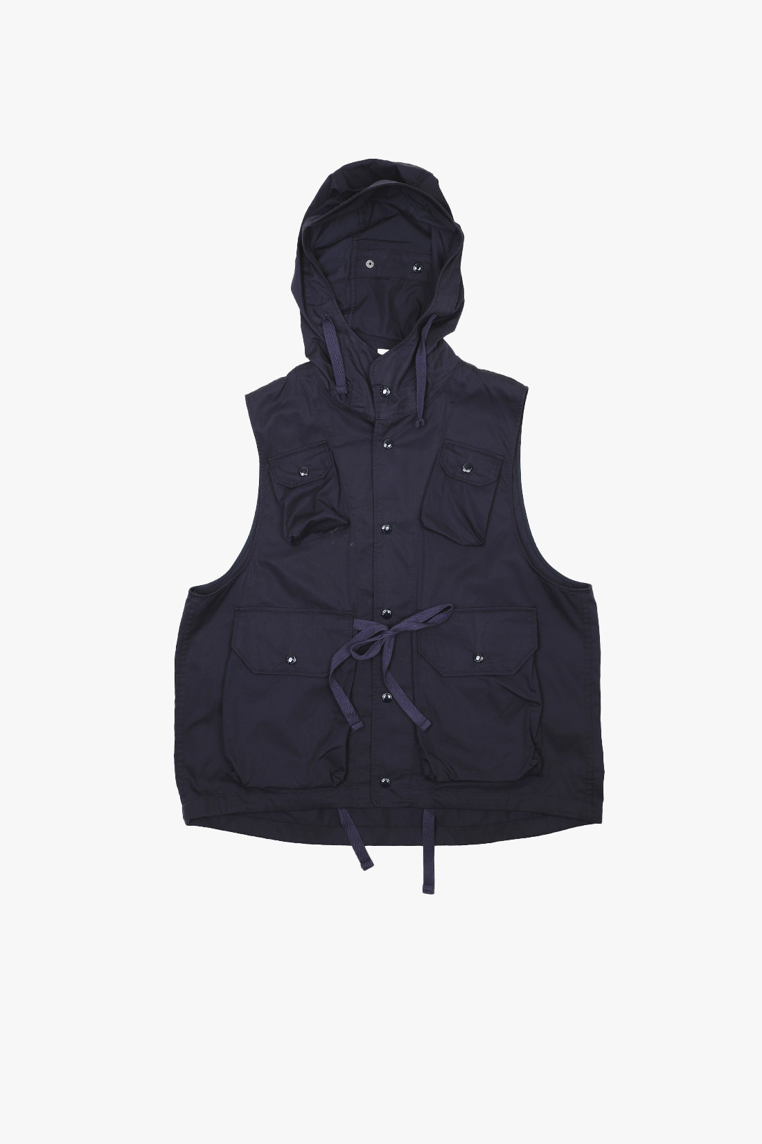 Field vest highcount twill Dark navy