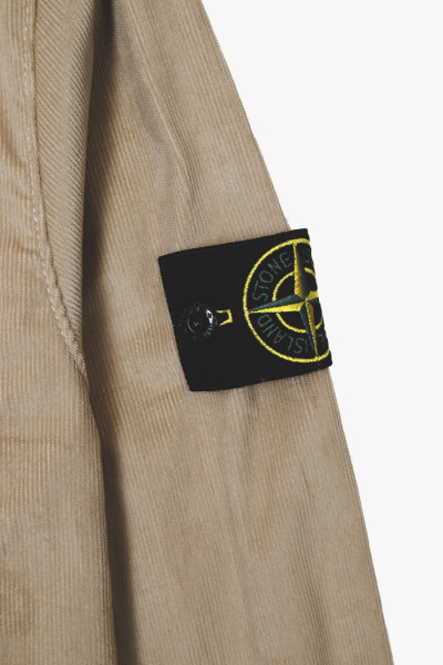 Stone island 1200113 overshirt cord v009a Deserto - GRADUATE STORE