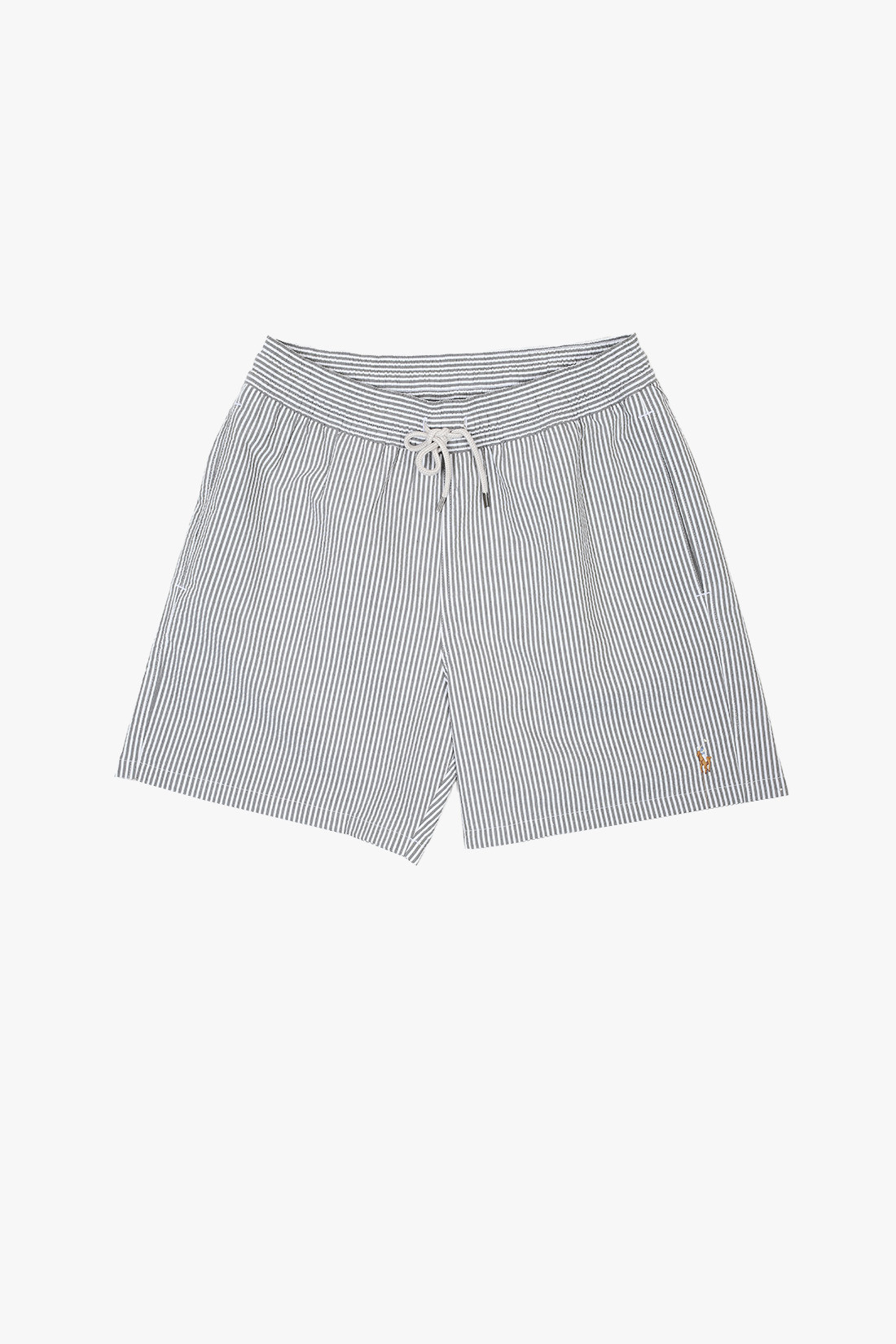 Traveler swim short seersucker Olive