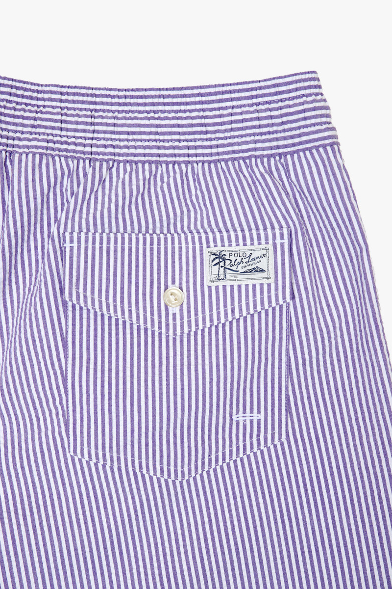 Traveler swim short seersucker Purple