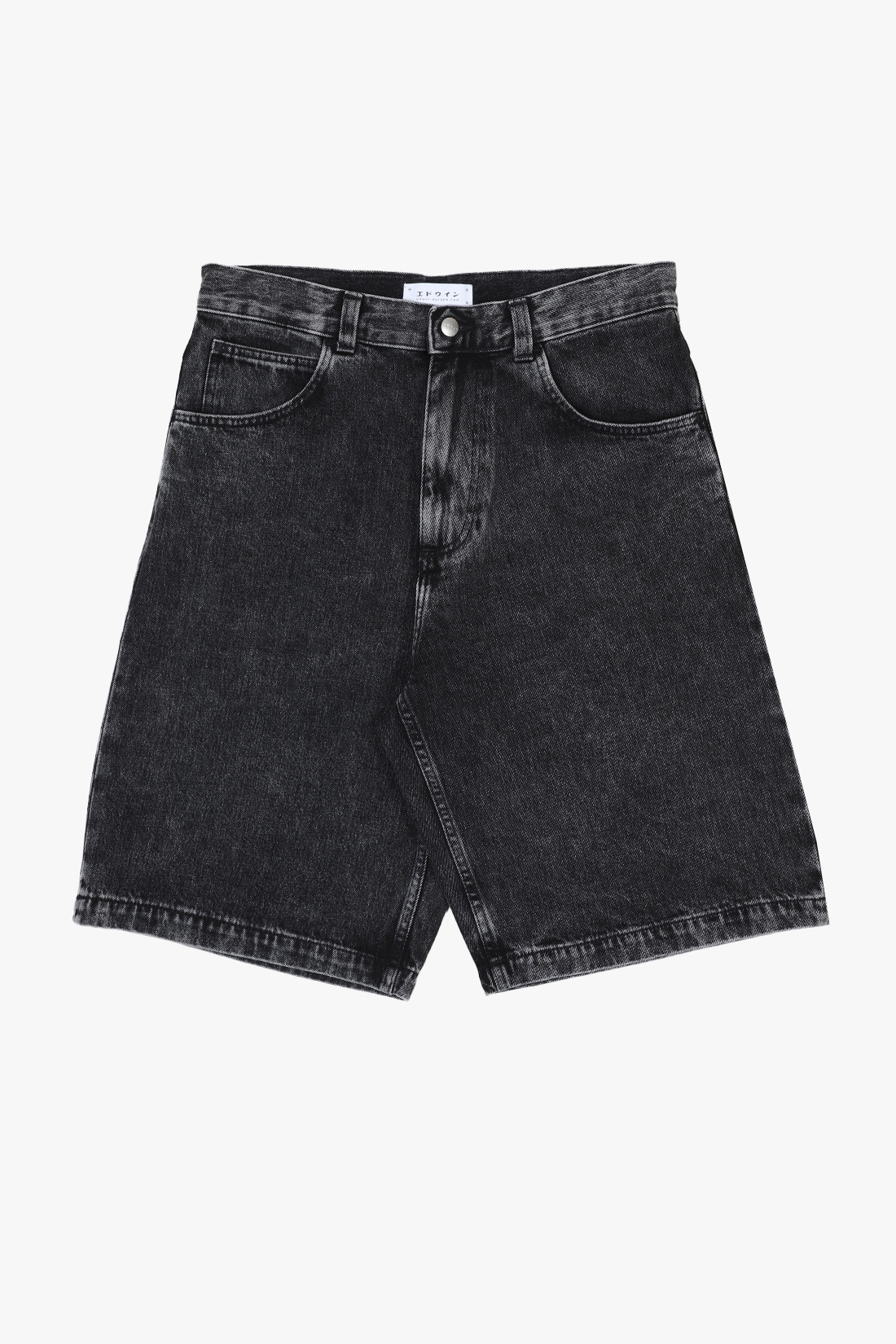 Worker short pembroke black Matt wash