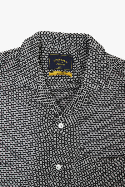 Portuguese flannel Agora knit Black - GRADUATE STORE