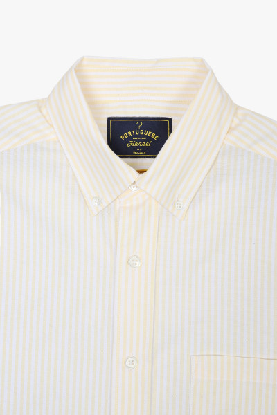 Portuguese flannel Belavista stripe Yellow - GRADUATE STORE