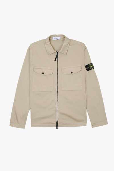 Stone island 1200128 overshirt v0094 Biscotto - GRADUATE STORE