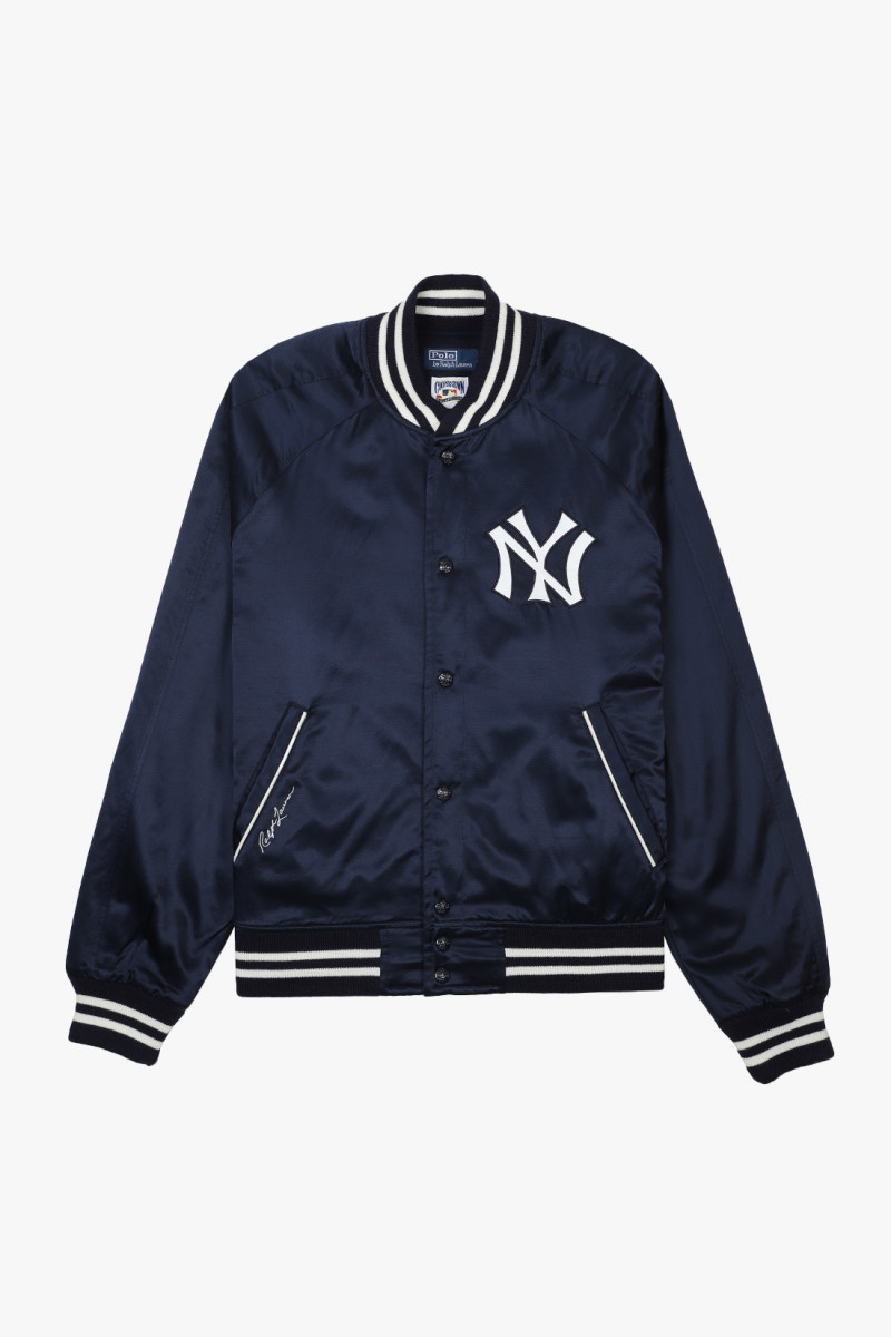 Yankees satin jacket Aviator navy