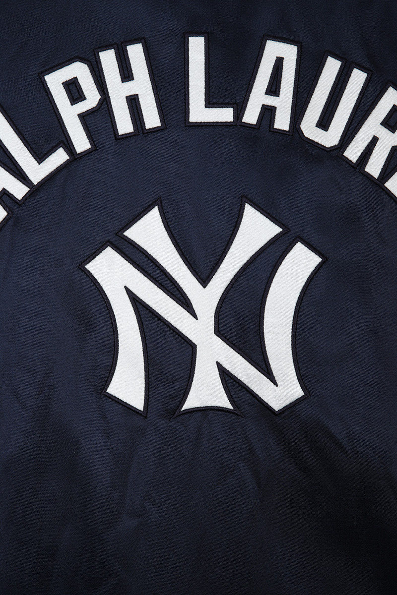 Yankees satin jacket Aviator navy