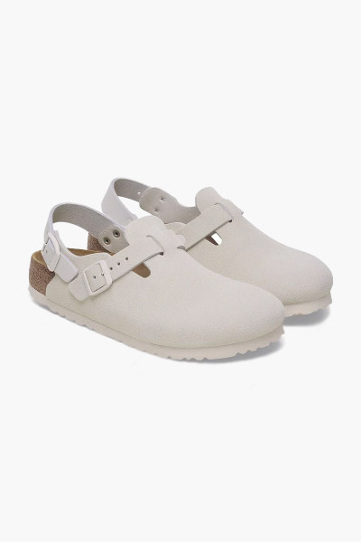 Birkenstock Tokyo ii suede Antique white - GRADUATE STORE