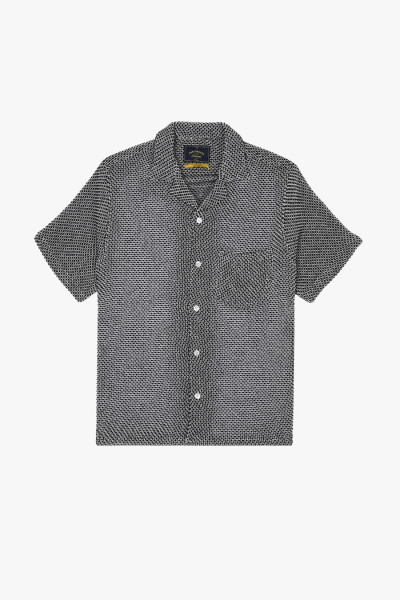 Portuguese flannel Agora knit Black - GRADUATE STORE