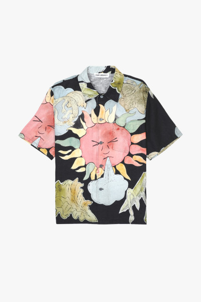 Our legacy Box shirt shortsleeve Solar power print - GRADUATE STORE