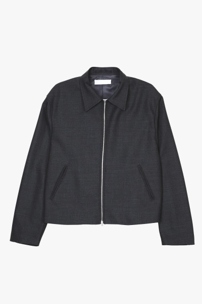 Mini jacket wool Charcoal