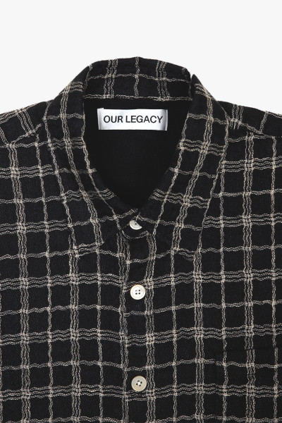 Our legacy Above shirt Black fishnet - GRADUATE STORE