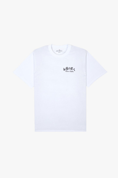 Edwin Forever lover tee White - GRADUATE STORE