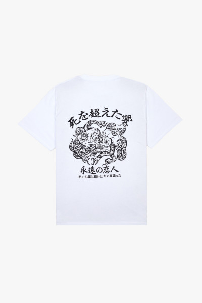 Edwin Forever lover tee White - GRADUATE STORE