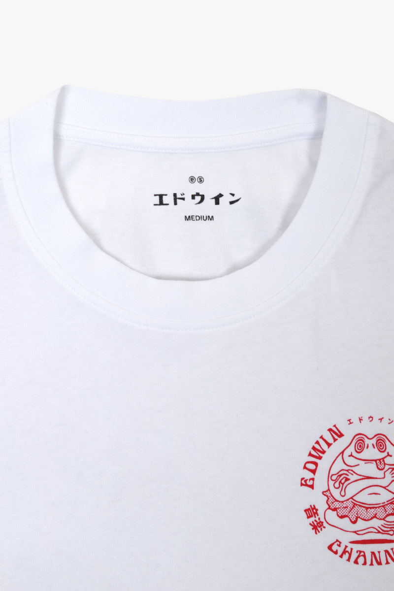 Edwin music channel tee ls White