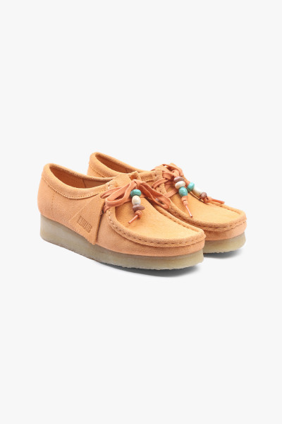 Clarks originals Wallabee Pale peach suede - GRADUATE STORE