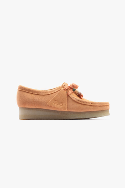 Wallabee Pale peach suede