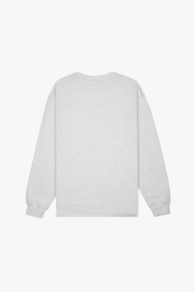 Crew sweat Ash grey