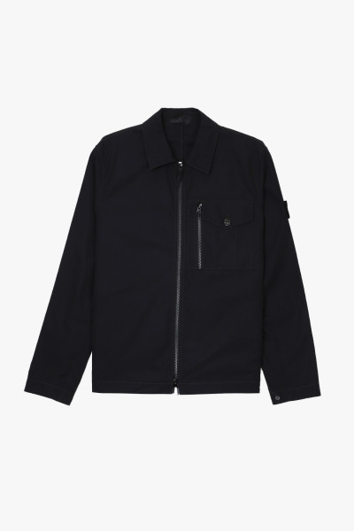 Stone island 1200007 ghost overshirt v0029 Nero - GRADUATE STORE