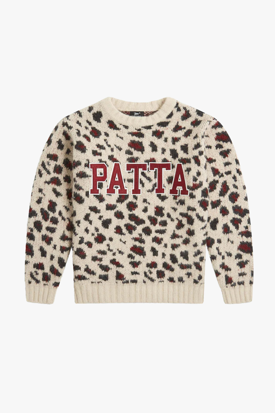 Patta leopard brushed knitted Multi