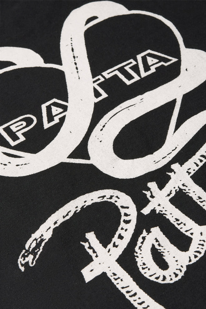 Patta snake heart t-shirt Black