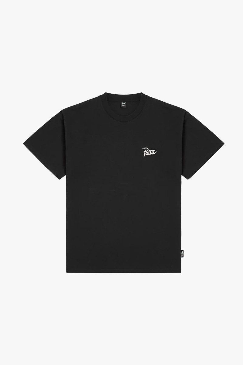 Patta snake heart t-shirt Black