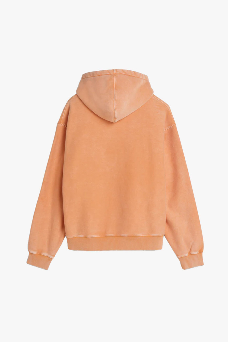 Patta classic washed hooded sw Melon