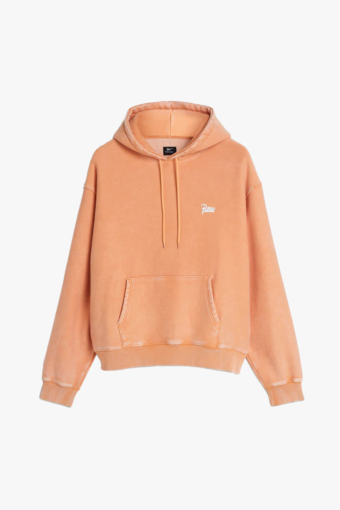 Patta classic washed hooded sw Melon