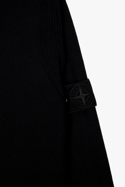 Stone island 5100003 ghost knit v0029 Nero - GRADUATE STORE