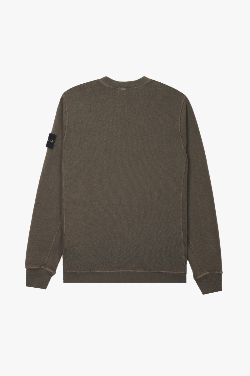 6100020 crewneck v0154 Verde militare