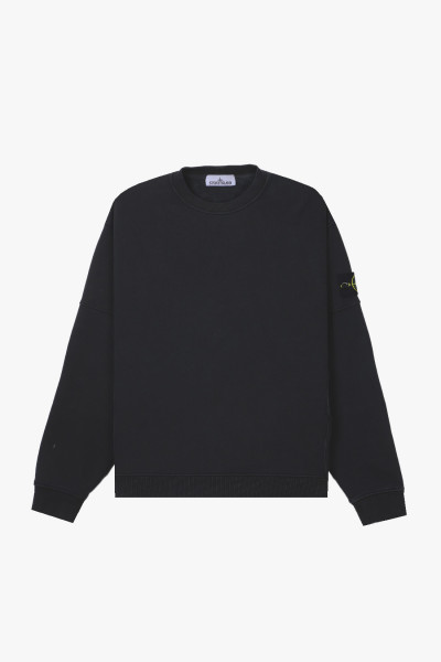 Stone island 6100032 crewneck v0129 Nero - GRADUATE STORE