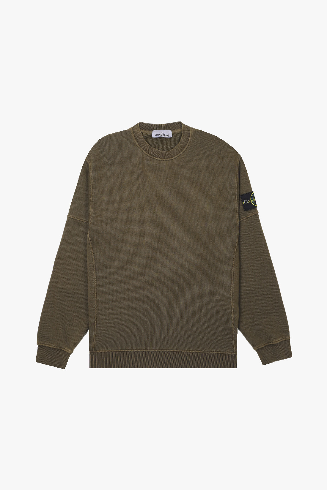 6100032 crewneck v0154 Verde militare