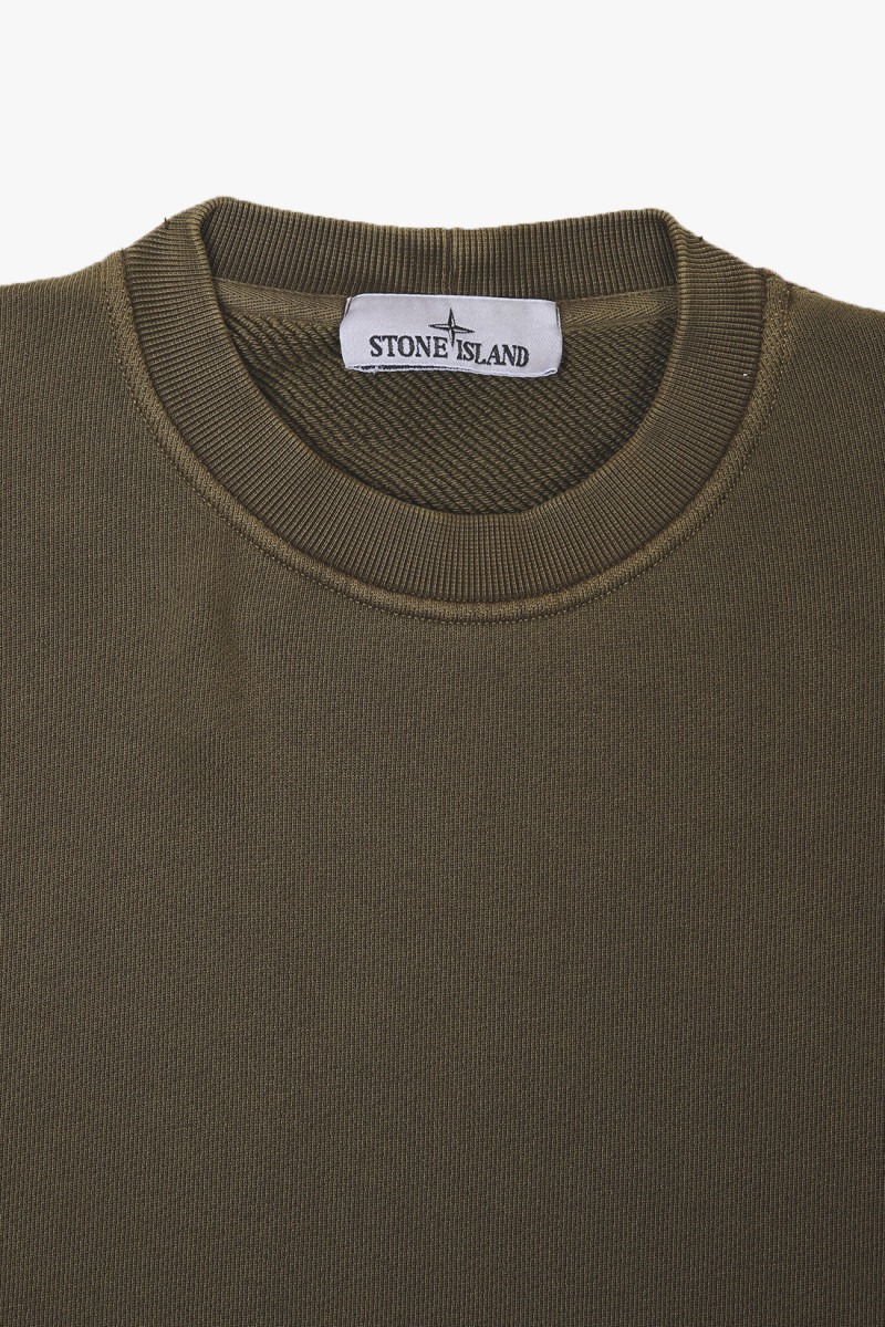 6100032 crewneck v0154 Verde militare