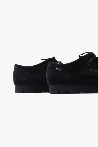 Clarks originals Wallabee gtx Black suede - GRADUATE STORE