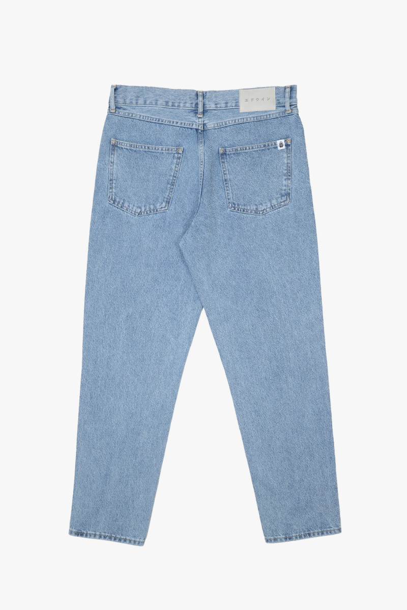 Cosmos pant arctic blue Heavy bleach wash