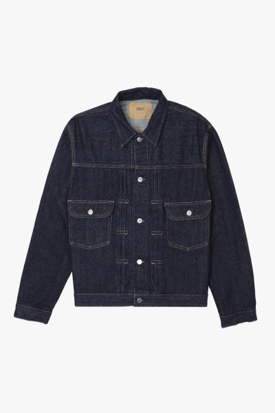 Edwin Type ii jacket red selvedge Blue rinsed - GRADUATE STORE