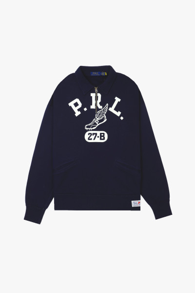 Polo ralph lauren Vintage fit logo fleece sweat Navy - GRADUATE ...