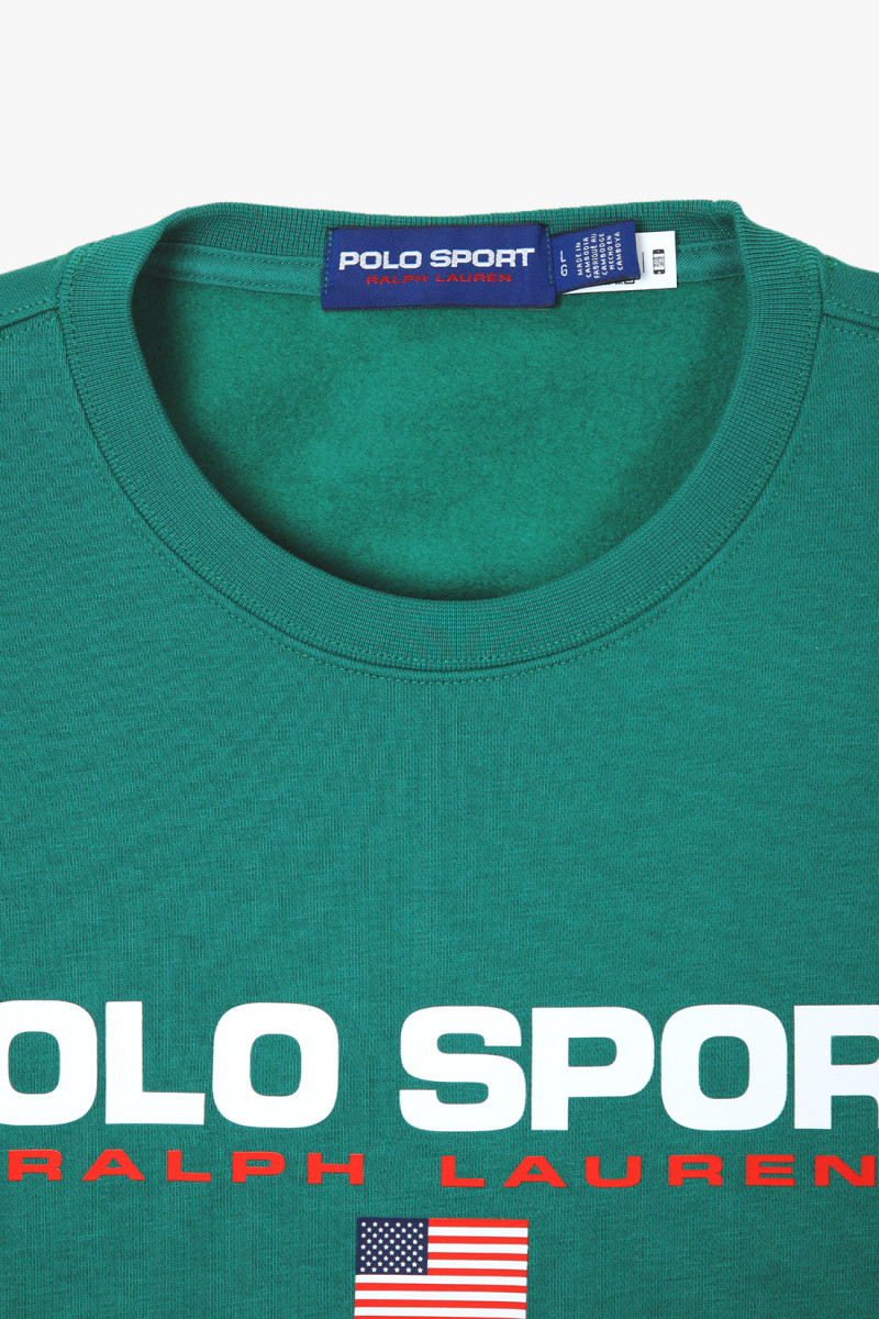 Polo sport fleece sweat Green