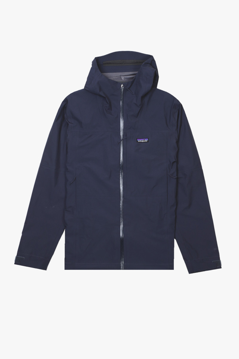 M's boulder fork rain jkt Smolder blue