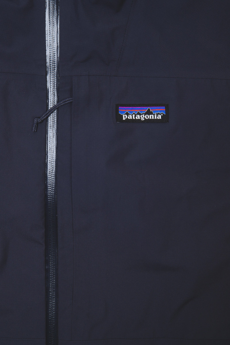 M's boulder fork rain jkt Smolder blue