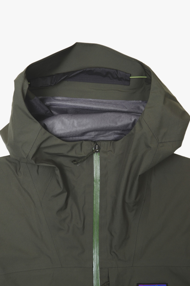 M's boulder fork rain jkt Basin green