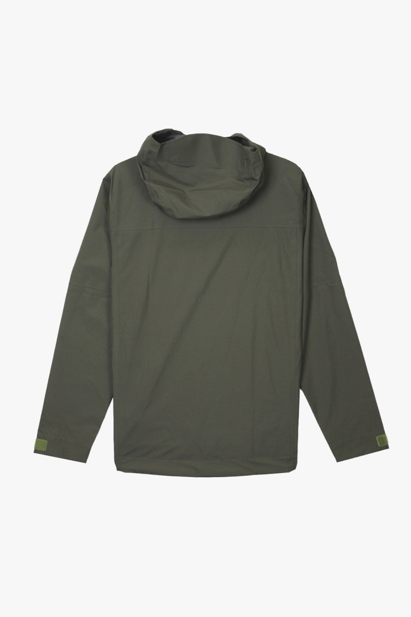 M's boulder fork rain jkt Basin green