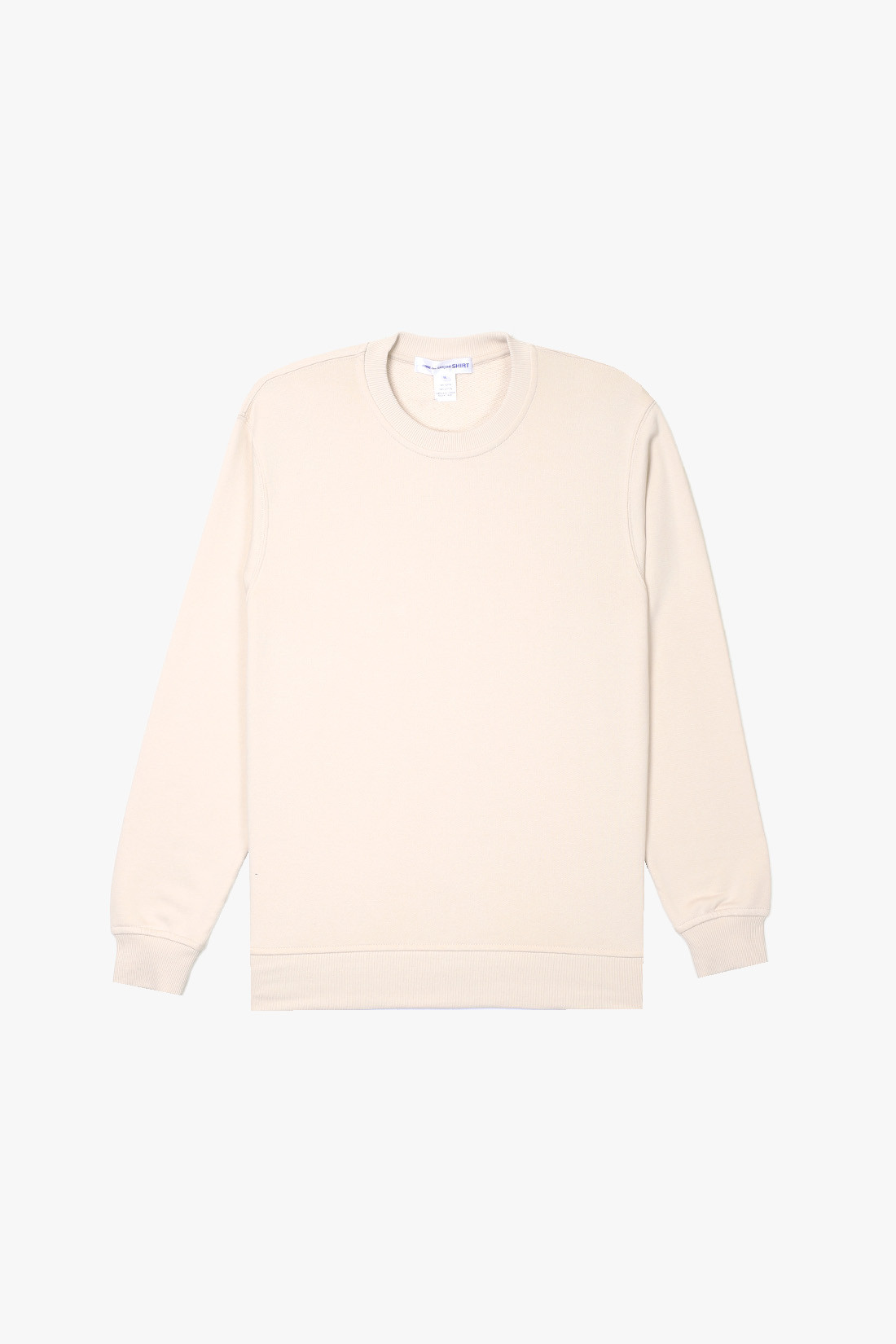 Mens sweat shirt knit Beige