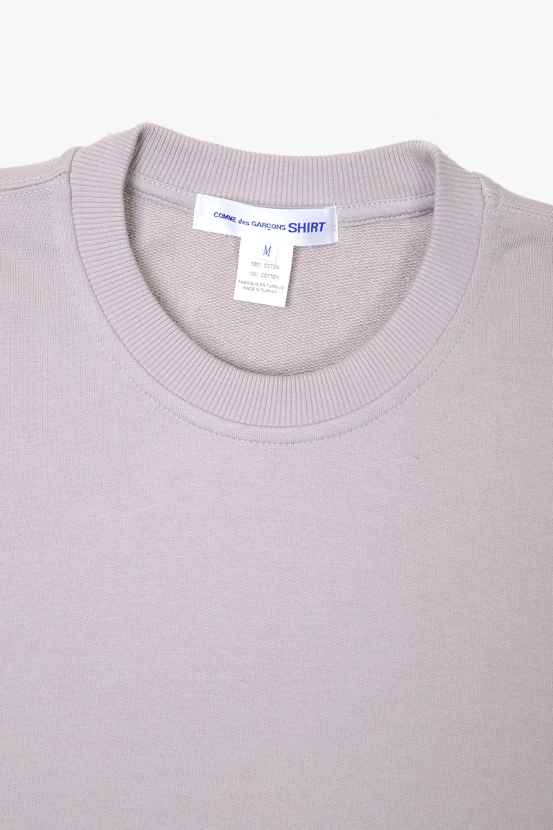 Mens sweat shirt knit Gris