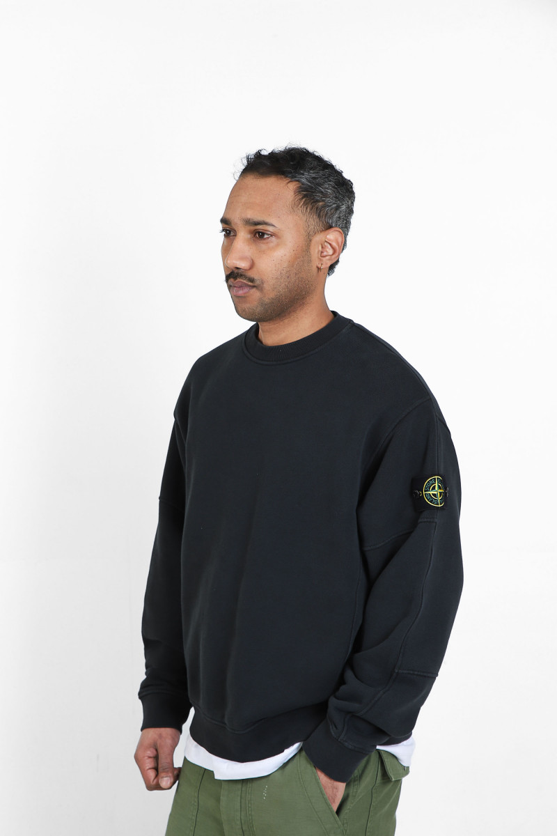 6100032 crewneck v0129 Nero